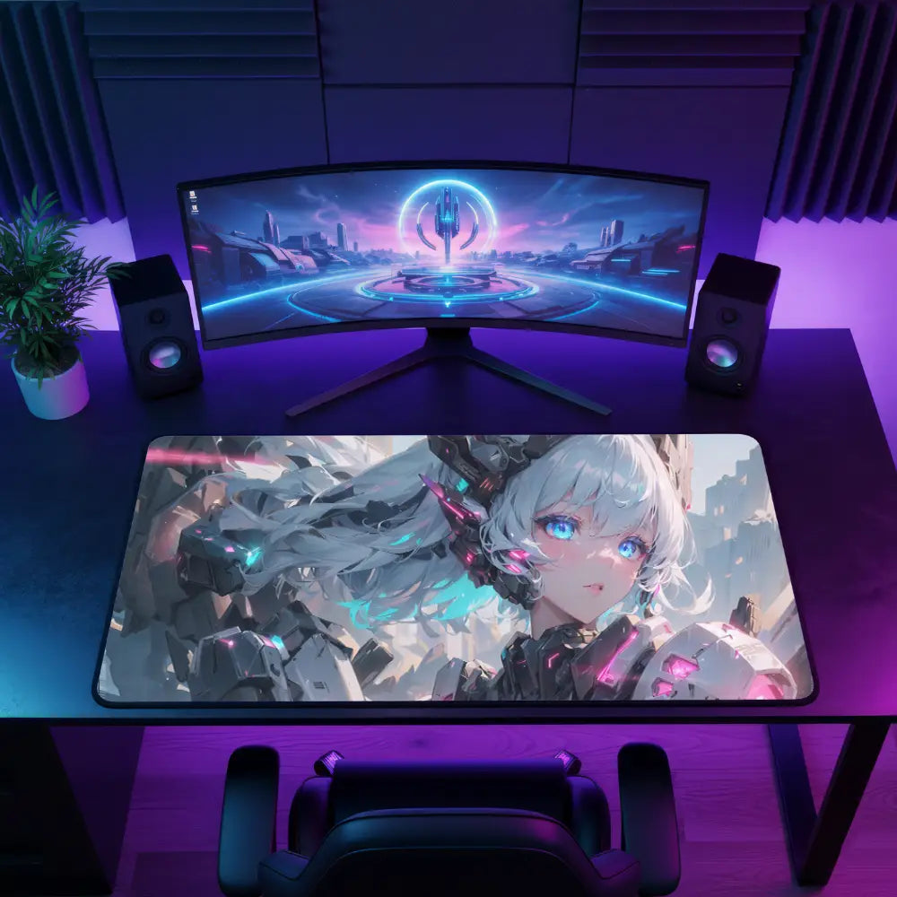 Tapis de souris gaming xxl Mecha édition spéciale