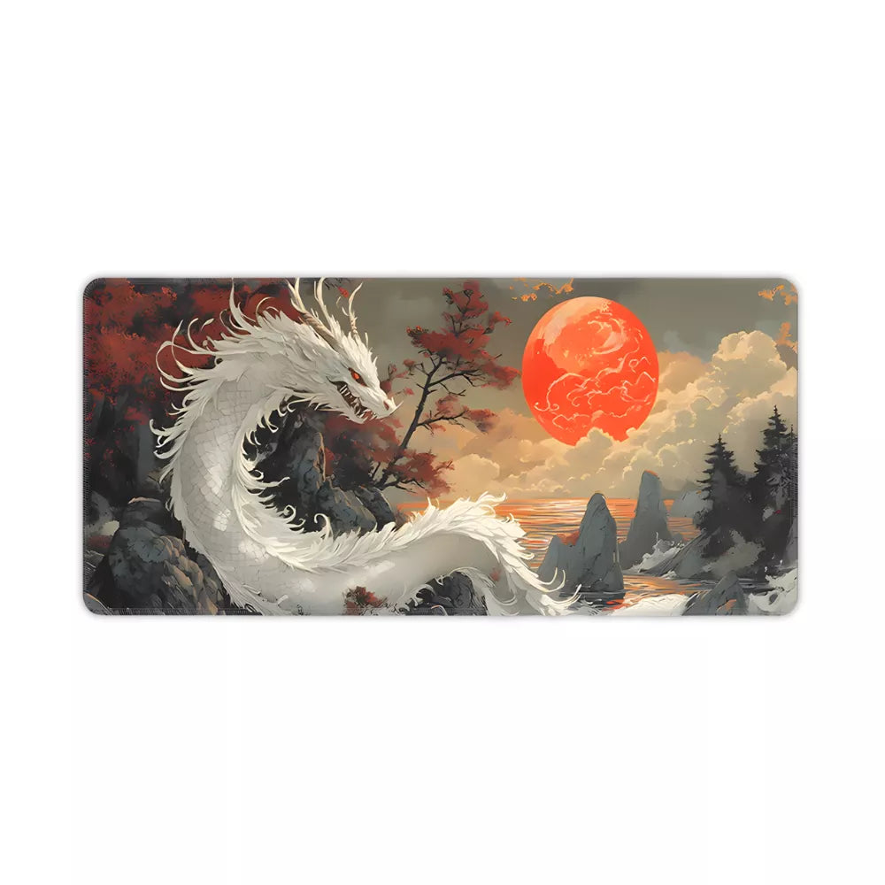 tapisdesouris.net Meilleur tapis de souris Dragon blanc
