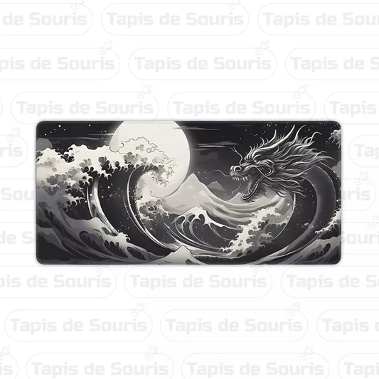tapisdesouris.net Meilleur tapis de souris Dragon noir