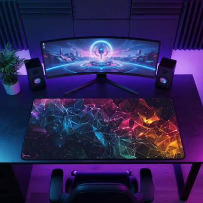 Tapis de souris xxl gamer Forme galaxie